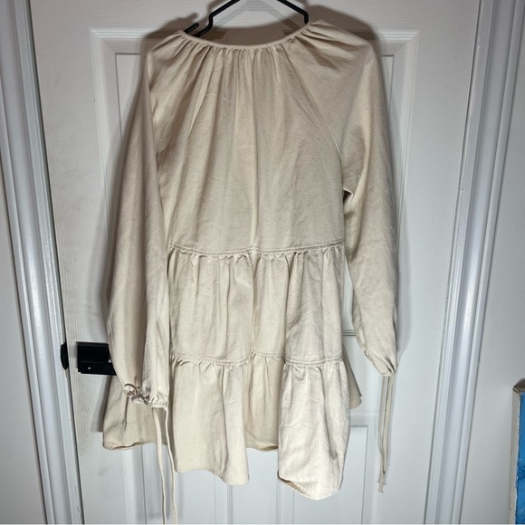 En Saison Cream Casual Kids Dress - Picture 4 of 4